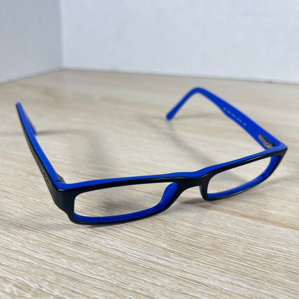 Ray-Ban RB5246 5224 Eyeglasses Black Blue Frames Only 50-16-135